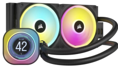 Corsair iCUE LINK TITAN 240 RX LCD Black