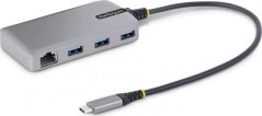 StarTech 5G3AGBB 1x RJ-45  + 3x USB-A 3.2 Gen1 (5G3AGBB-USB-C-HUB)