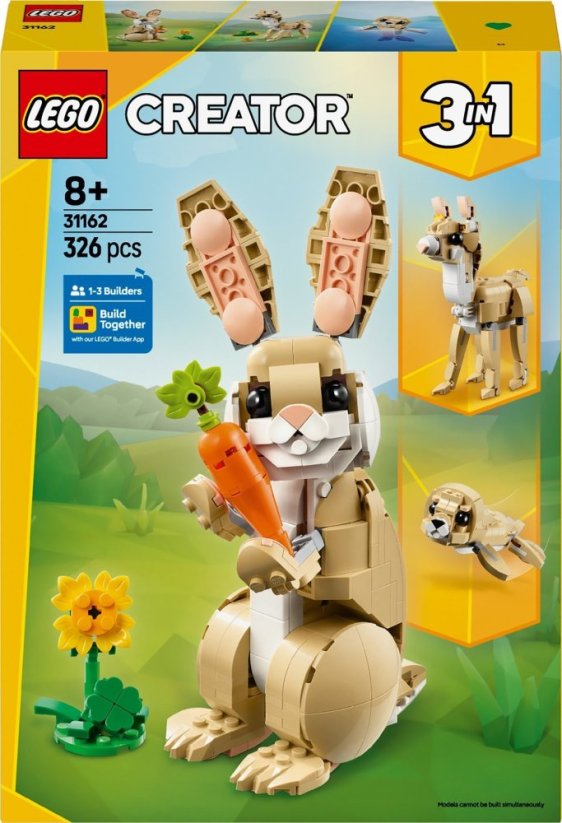 LEGO Creator Uroczy króliczek 6 ks (31162)