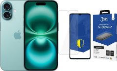 Apple iPhone 16 128GB Teal (MYED3) + FlexibleGlass