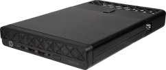 HP Mini - Ryzen 3 210 / 3 GHz - RAM 16 GB - SSD 512 GB - NVMe - Radeon 740M - Wi-Fi 6, Bluetooth, 1GbE - WLAN: 802.11a/b/g/n/ac/ax, Bluetooth 5.4 - Win 11 Pro - ohne Maus und Tastatur - Monitor: keiner - tiefschwarz - Smart Buy