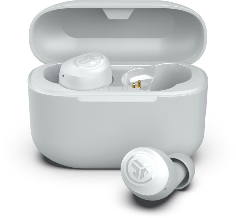 JLab Audio JLab Go Pop+, True Wireless Stereo (TWS), 20 - 20000 Hz, Calls/Music/Sport/Everyday, Headphones, White