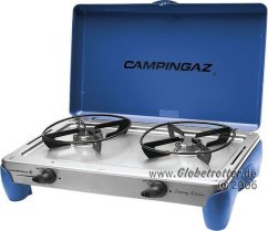 Campingaz Campingaz Camping Kitchen 2 DE, gas cooker (gray, for refillable gas bottles)