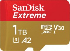 SanDisk Extreme MicroSDXC 1 TB Class 10 UHS-I/U3 A2 V30 (SDSQXAV-1T00-GN6MA)