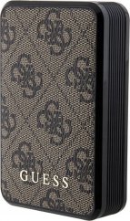 Anker Guess 4G Leather Metal Logo 10000 mAh 18W (Hnedý)