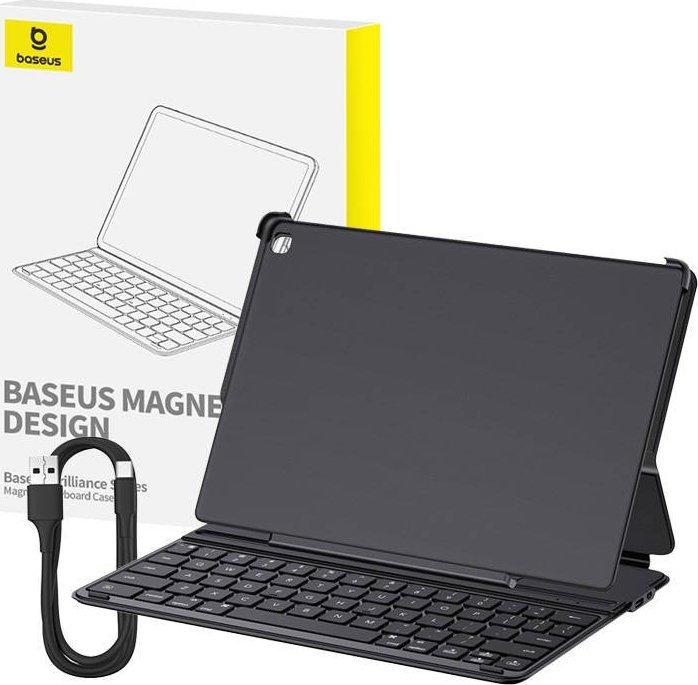 Baseus Magnetyczne etui z klawiaturą Brilliance Pad 10.2" (čierne)