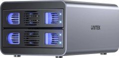 Unitek RAID do dysku SATA 2.5''/3.5'' – 4 tryby, 40TB, 5Gb/s