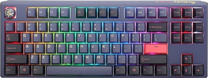 Ducky One 3 Cosmic Blue TKL Gaming Tastatur, RGB LED - MX-Ergo-Clear (US)