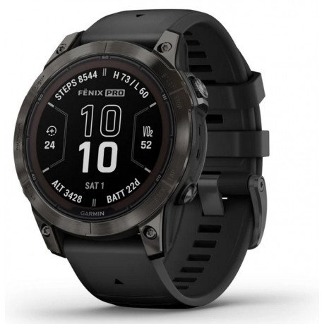 Garmin  FENIX7 PRO SAPHIRE  SOLAR CARBON