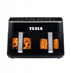 Tesla AirCook DualZone Q460 XXL Multifunkcyjny air fryer dwukomaskáčovýwy 9l (AIRCKDZQ460XXLBLK)