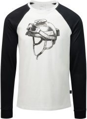 Helikon-Tex T-shirt Long Sleeve (Delta Helmet) - Biely