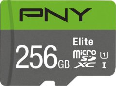 PNY Elite MicroSDXC 256 GB Class 10 UHS-I/U1 A1 V10 (P-SDU256V11100EL-GE)