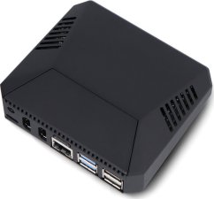 Argon40 Obudowa Argon ONE V3 M.2 NVMe PCIe do Raspberry Pi 5 - z ventilátorem i radiatorem - aluminiowa - Čierna}