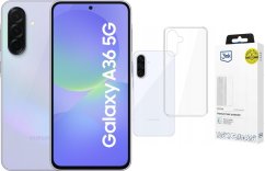 Samsung Galaxy A36 5G 6/128GB Fioletowy  (SM-A366BLVBEUE) + Etui Clear Case