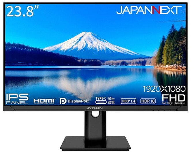 JapanNext JN-IPS238FHDR-C65W-HSP (JN-IPS238FHDR-C65W-HSP)