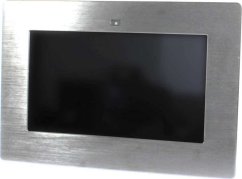 Allnet Touch Display Tablet 14 Zoll zbh. Einbauset Einbaurahmen + Blende Silber