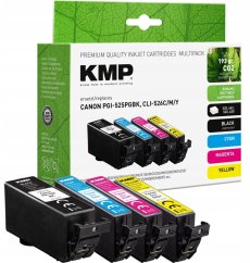 KMP KMP Multipack replaces Canon PGI-525/CLI-526 C/M/Y
