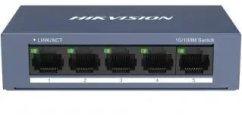 Hikvision Hikvision Pro Series DS-3E0105-O łącza sieciowe Nie zarządzany Fast Ethernet (10/100) Sivý