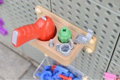 Masterkidz Sada Narzędzia Z Wkrętarką 8 Elementów - Tablica Naukowo-Kreatywna Masterkidz STEM
