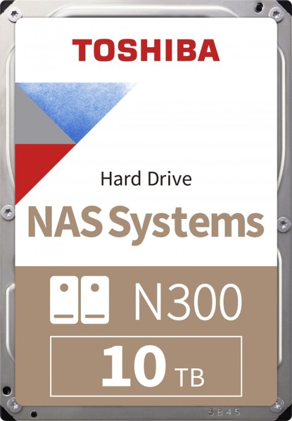 Toshiba N300 (bulk) 10TB 3.5'' SATA III (6 Gb/s)  (HDWG11AUZSVA)
