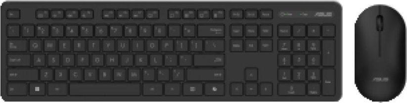 Asus ASUS WIRELESS KEYBOARD AND MOUSE, CW100, BK, LITHUANIAN