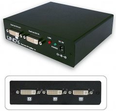 Lindy DVI Splitter Dual Link 1:4 (38104)