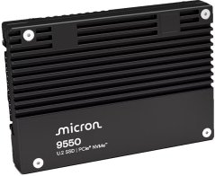 Micron Micron 9550 MAX - SSD - Mixed Use - verschlusselt - 12.8 TB - intern - 2.5" (6.4 cm) - PCI Express 5.0 x4 (NVMe) - 256-Bit-AES - TCG Opal Encryption 2.0, Self-Encrypting Drive (SED) - TAA-konform