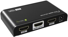 Techly Techly HDMI2.0 Splitter 4K 2 Port, HDR, 4K2K 60Hz