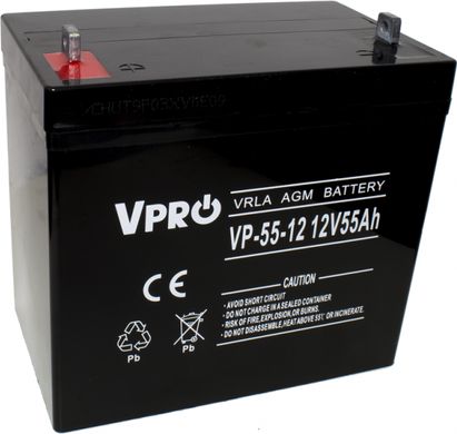 Volt akumulátor VPRO 12V/55Ah