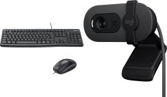 Logitech MK120 (920-002563) + Brio 100 (960-001585)