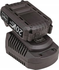 Scheppach Rinkinys 1x20V 2,0Ah Li-ion akumuliatorius ir kroviklis, GEN, Scheppach