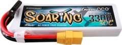 Gens Ace akumulátor Gens ace G-Tech Soaring 3300mAh 11.1V 30C 3S1P Lipo z konektorem XT90 plug