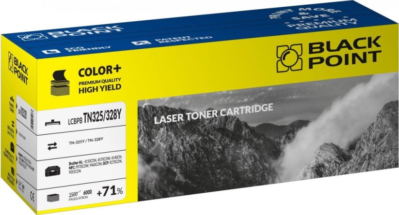 Black Point LCBPBTN325/328Y Yellow Náhradný TN-325 (LCBPBTN325/328Y)