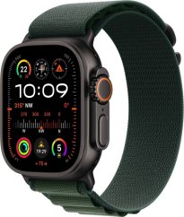 Apple Watch Ultra 2 GPS + Cellular 49mm Black Titanium Case Alpine Loop Small zelený(MX4Q3)