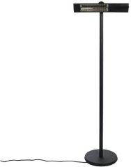 Falk HORTUS Terrassevarmer gulvmodel 500/1000/1500W remote RGT sort (211-410)