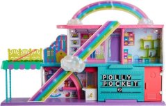 Mattel Polly Pocket 3-poziomowe Tęczowe Centrum Handlowe HHX78