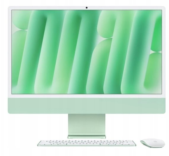 Apple iMac Retina 4.5K M4 8‑core CPU 8‑core GPU 16GB 512GB 24" Zelený (MWUE3ZE-A-D1)