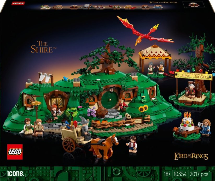 LEGO Icons Pán prsteňov: Kraj™ (10354)