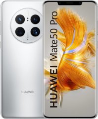 Huawei Mate 50 Pro 8/256GB strieborný  (51097FTY)