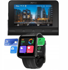 70mAi A800s 4K videorekordér + hodinky Maimo Watch FLOW BLACK