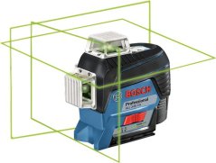Bosch Plošný laser GLL 3-80 CG Zelený 30 m