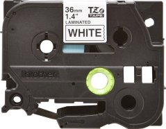 Brother Tapes TZe261CIV 36mm white/black - TZE261CIV