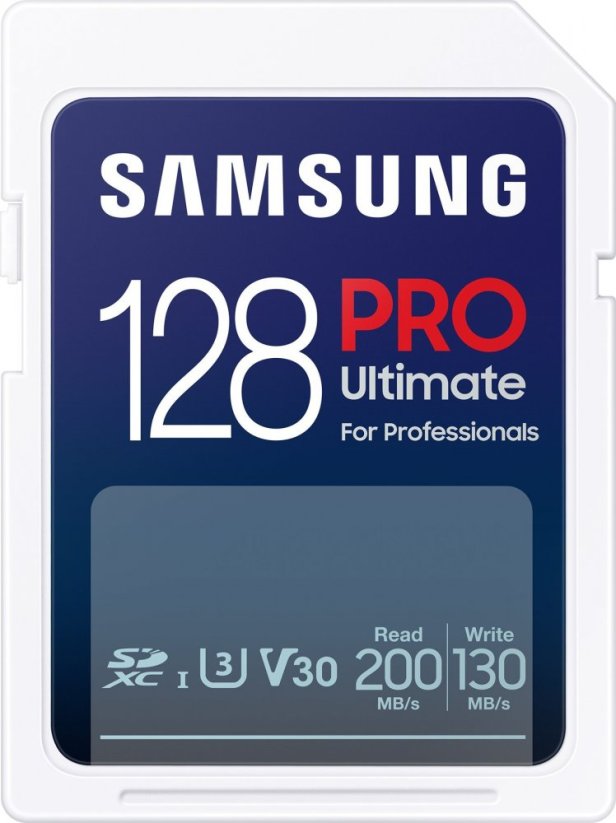 Samsung Pro Ultimate SDXC 128 GB UHS-I U3 V30 (MB-SY128S/WW)