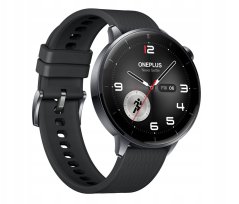 OnePlus OnePlus Watch 3 smart watch, 43 mm, Black Steel