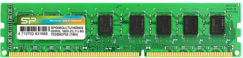 Silicon Power DDR3L, 8 GB, 1600MHz, CL11 (SP008GLLTU160N02)