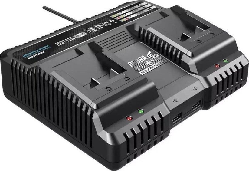 Dedra Nabíjačka podwójna 2x4,5A 18V