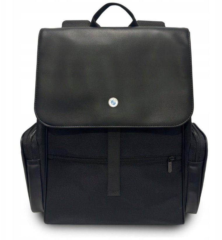 BMW Plecak pre notebook BMW Side Pockets Metal Logo 15" Čierny