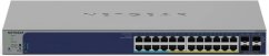 NETGEAR NETGEAR Smart GS728TXUP - V3 - Switch - L3 Lite - Smart - 24 x 10/100/1000 (PoE++) + 4 x 10 Gigabit SFP+ - Desktop, an Rack montierbar - PoE++