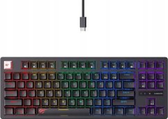 Havit Przewodowa klawiatura gamingowa RGB HAVIT KB892L (Čierna)