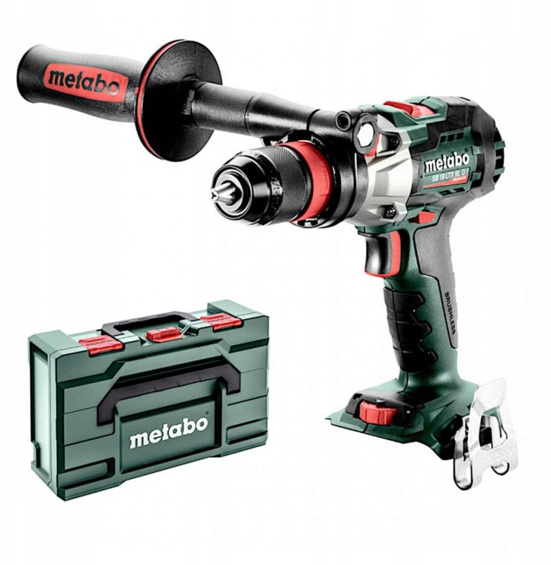 Metabo METABO.UD SB 18 LTX BL Q AND CARCASS METABOX DRILL